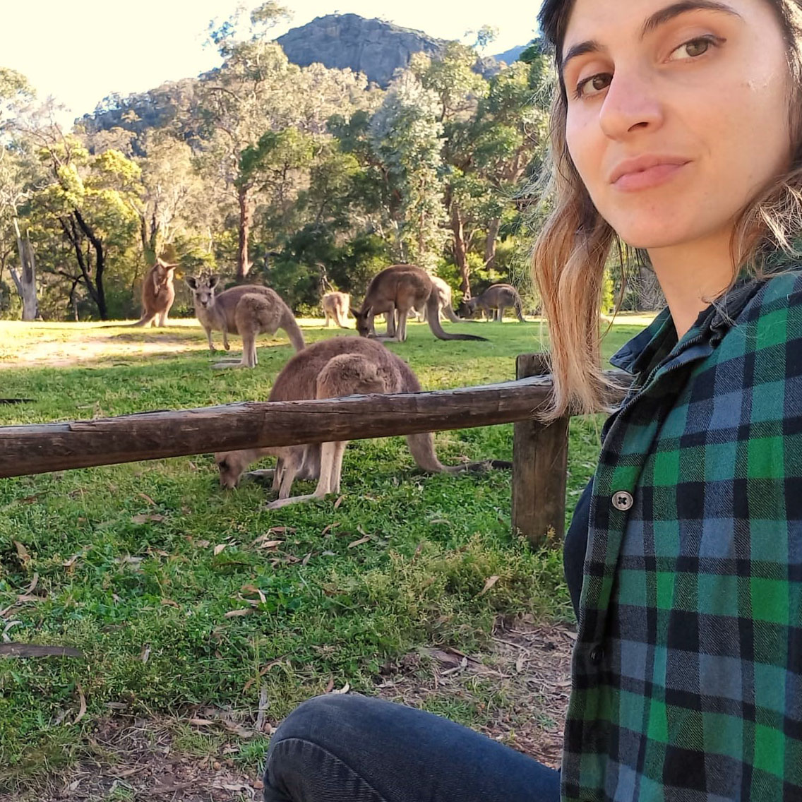 África Mediavilla en Australia
