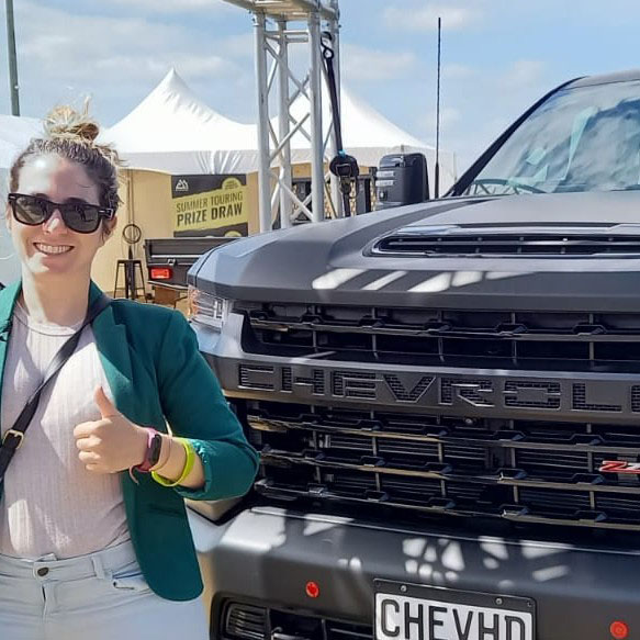 África Mediavilla en evento y feria internacional